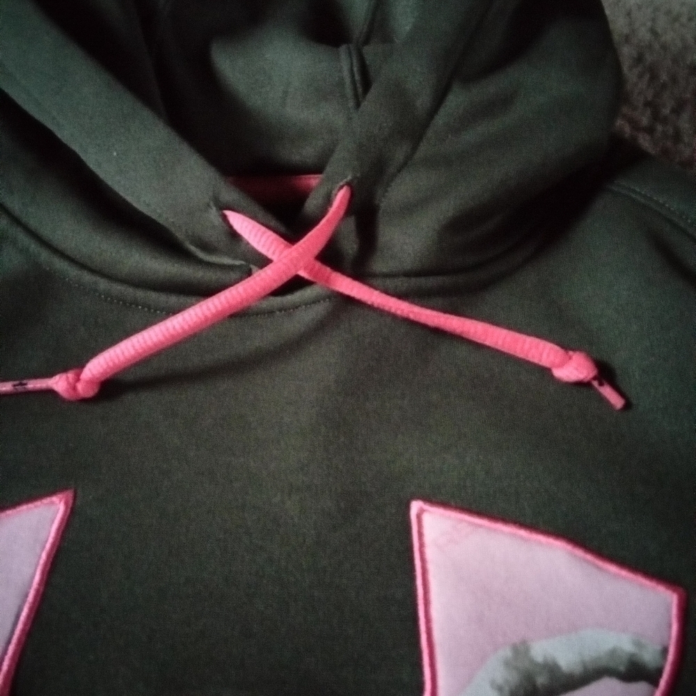 Under Armour Olive Green hoody size small euc - Picture 3 of 5